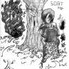 Dessin d'itachi