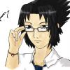 Pour Temapower: Sasuke with glasses