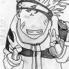 Naruto imite kakashi Naruto imite kakashi