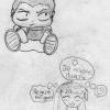 chibi Shikamaru et Bubble head Me chibi Shikamaru et Bubble head Me