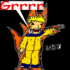Naruto en Kyubi