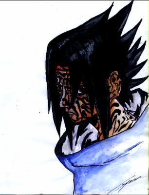Fanart de Uchiwa Sasuke par Misaya