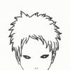 Portrait de Gaara Portrait de Gaara