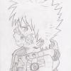 uzumaki naruto avec des bobos