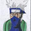 Portrait de Kakashi en couleur ( refait )