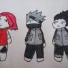 SAkura Kakashi et Shikamaru 