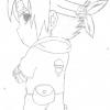 mini sasuke^^