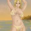 Tsunade a la playa