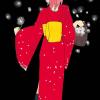 le petit kimono rouge 
