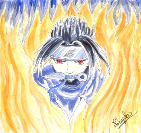 Fanart de Uchiwa Sasuke par Nobuyuki