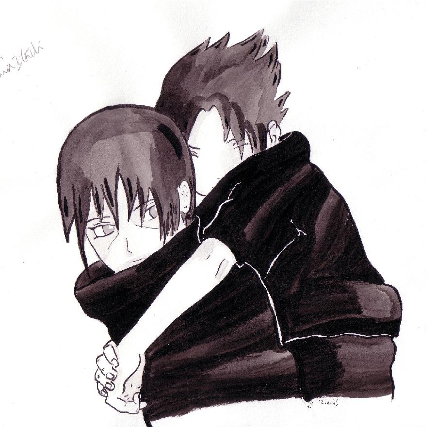 dessin de sasuke et itachi