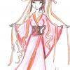 Hinata et Kimono