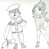 Chibi Naruto et Sasuke