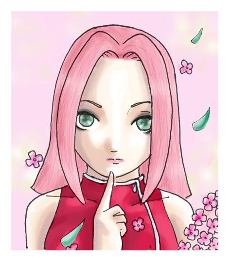 Fanart de Haruno Sakura par Serafina