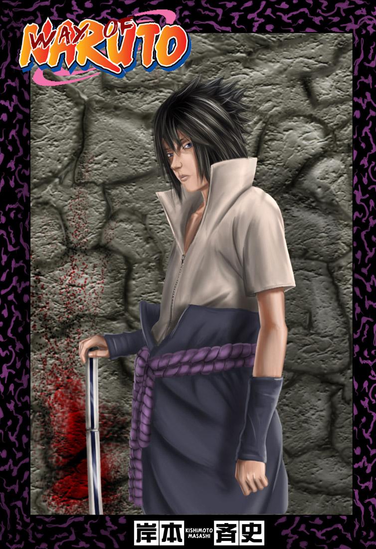 Fanart de Uchiwa Sasuke par silver_daemon