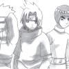 Naruto, Sasuke et Lee
