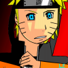 Naruto Uzumaki sans support sur Paint.net :D