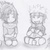 Naruto & Sasuke en pique nique ^^