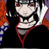 dessin itachi avec barbe