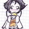 Hinata et sa poupée