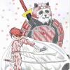 Aki le Roi panda de Konoha.