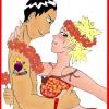 Sikamaru + Temari ,des &eacute;toiles plein les ye