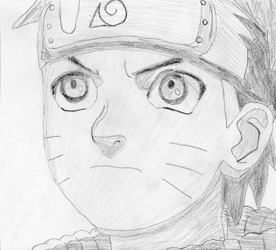 dessin facile naruto