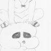 Naruto et un panda grassouillet