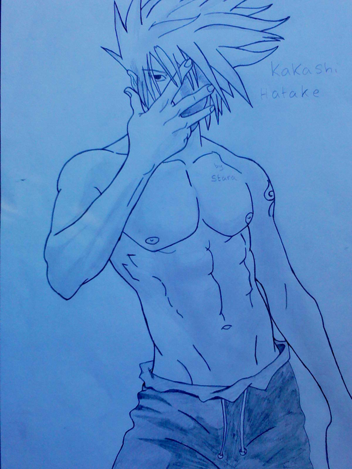 Kakashi tout nue