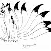 Jûbi - Le demon-loup à dix queues