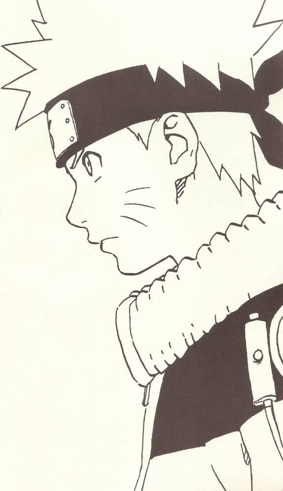 dessin de la vraie vie de Naruto