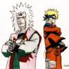 Jiraiya et Naruto