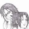 Sasuke et Karin.