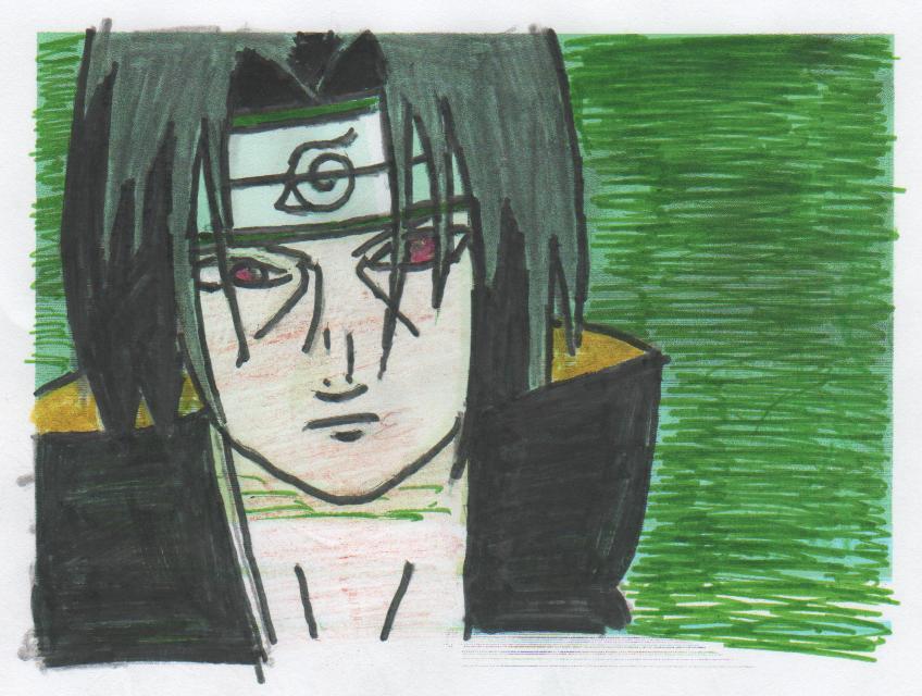 Fanart de Uchiwa Itachi par Khebizi amine Fanart de Uchiwa Itachi par Khebizi amine