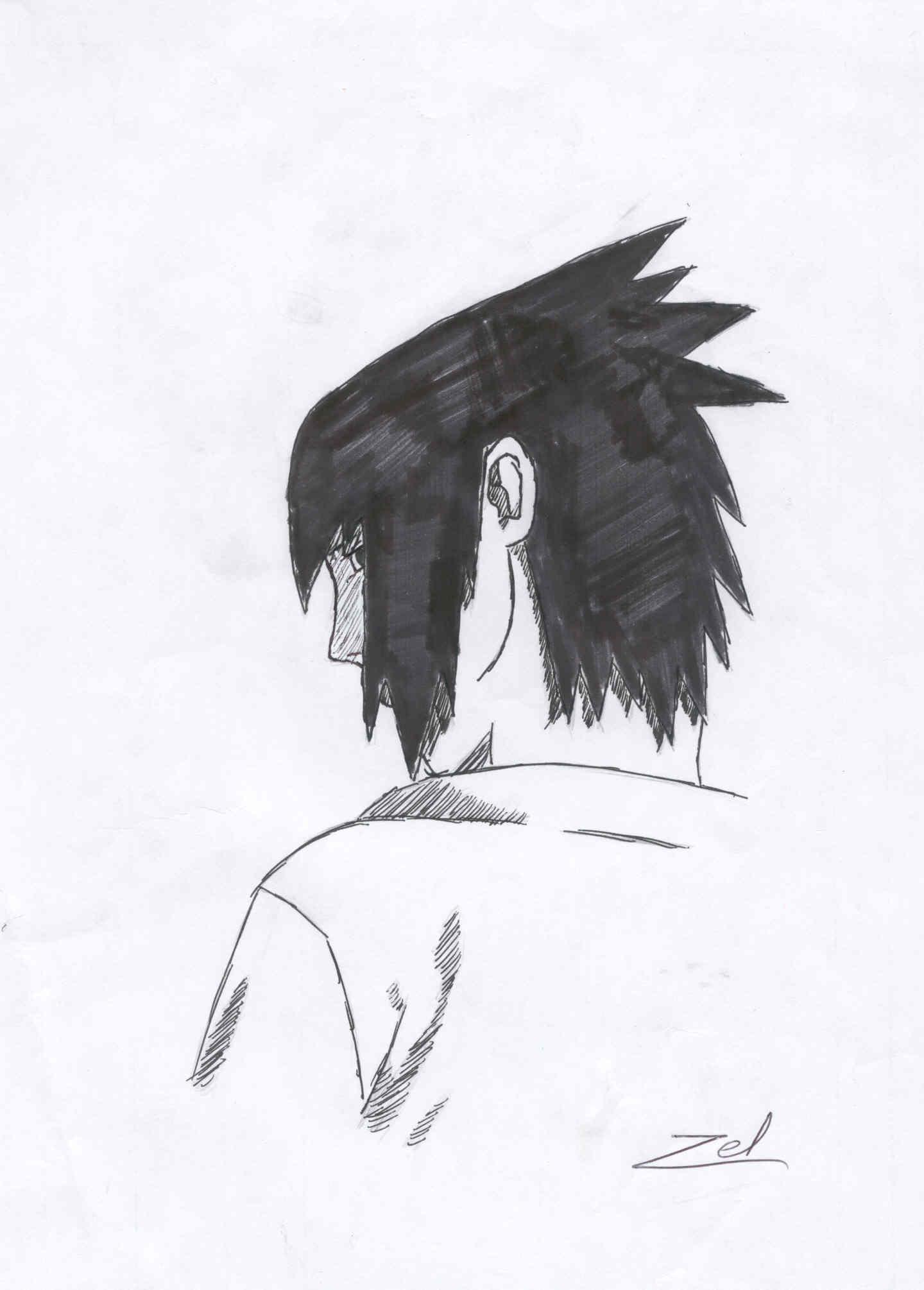 Fanart de Uchiwa Sasuke par Kyubi
