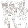 Hinata, Sakura et Temari...D&eacute;guis&eacute;es