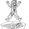 Naruto tout froiss&eacute; saute dans des Ramens