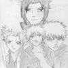 Naruto, Sasuke, Ichigo et Hitsugaya 